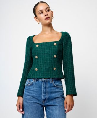 French Connection - Women's Square Neck Top
