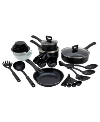 Basic Essentials - 31-Pc. Non-stick Aluminum Cookware Set