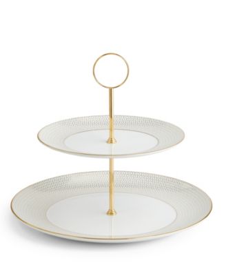 Gio Gold Two-Tier Cake Stand image