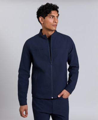 Kenneth Cole - Men's Flex Water-Resistant Full-Zip Utility Jacket