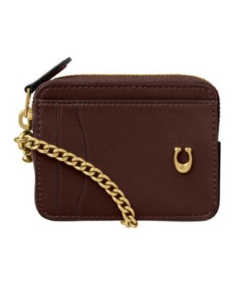 COACH - Essential Leather Chain Card Case