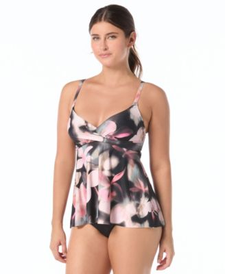 Coco Reef - Women's Contours Diamond Wrap Tankini Top