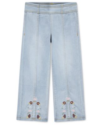 Levi's - Baby Girls' Pull-On Wide Dobby Pants