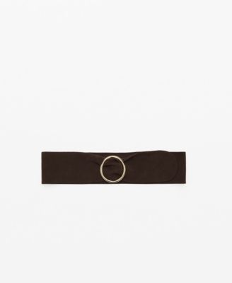 MANGO - Women's Suede Obi Belt
