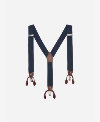 MANGO - Men's Leather Details Adjustable Elastic Straps