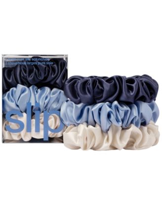 Slip - 3-Pc. Skye Pure Silk Large Scrunchies