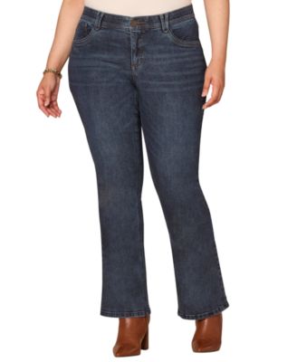 Democracy - Plus Size Itty Bitty Boot Cut Jeans
