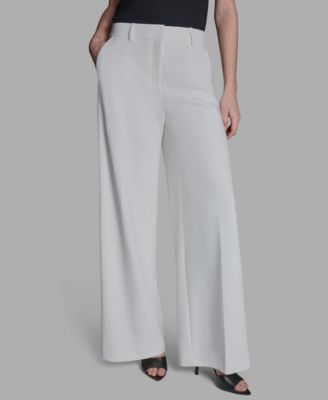 Women's Mid-Rise Wide-Leg Pants image