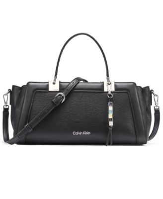 Calvin Klein - Medium Jean Zipper Satchel Bag