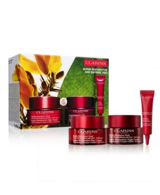 Clarins - 3-Pc. Super Restorative Day and Night Kit Set