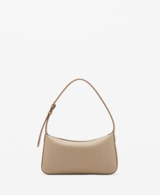 MANGO - Women's Faux-Leather Shoulder Bag