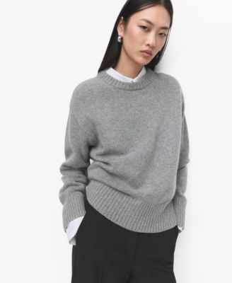 MANGO - Women's Wool-Blend Knit Sweater