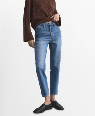 MANGO - Women's Mom2000 High-Rise Jeans