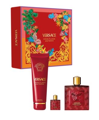 Versace - 3-Pc. Eros Flame Eau De Parfum Spray Gift Set
