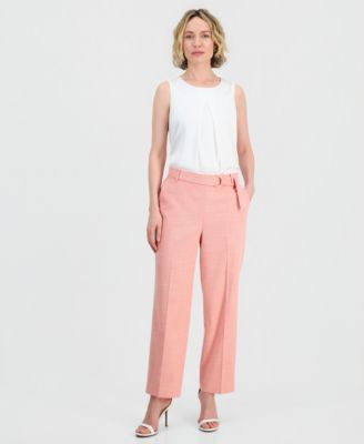 Kasper - Women's Belted Pull-On Pants