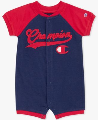 Champion - Baby Boys' Snap Front Romper