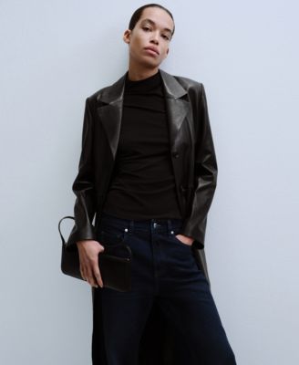 MANGO - Women's Mid-Rise Flared Jeans