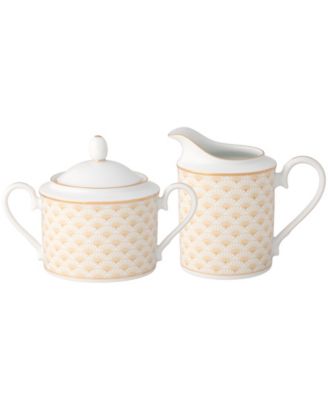 Trocadero Gold Sugar and Creamer, Set of 2 image