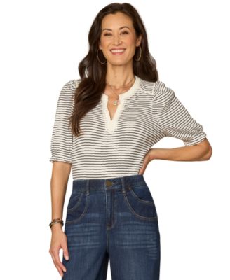 Democracy - Women's Mandarin Collar Top