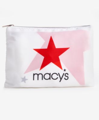 Macy's - Star Printed Foldable Bag