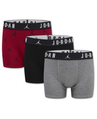 Jordan - Boys' 8-18 Essentials Flight Boxer Briefs, 3-Pack