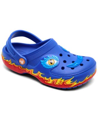 Crocs - Little Kids Light-Up Dragon Classic Clogs from Finish Line