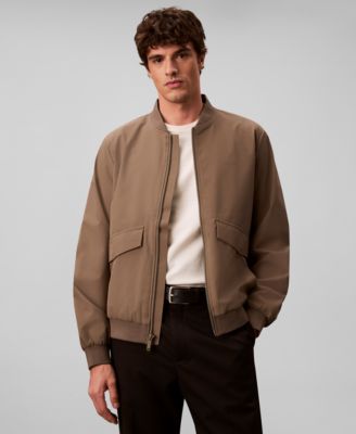 Calvin Klein - Men's Soft Tech Classic Fit Bomber Jacket