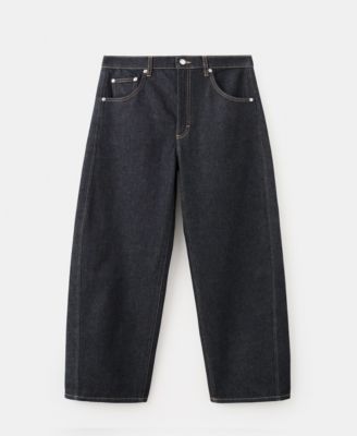 MANGO - Women's Low-Rise Balloon Jeans