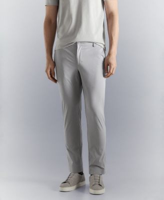 MANGO - Men's Slim-Fit Water-Repellent Pants