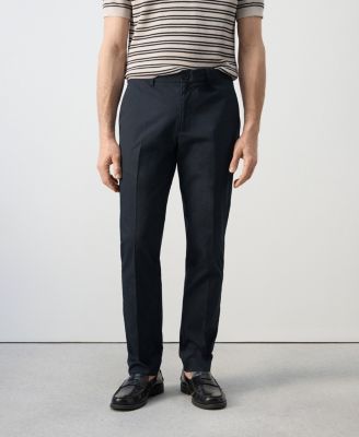 MANGO - Men's Cotton Slim Fit Twill Pants