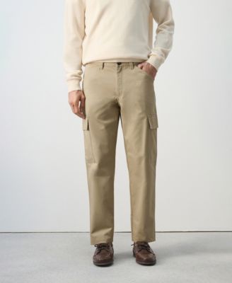 MANGO - Men's Cotton Cargo Pants