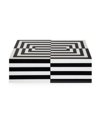 Jonathan Adler - 103 oz. Large Op Art Lacquer Box