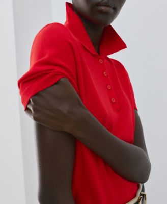 MANGO - Women's Polo Neck Sweater