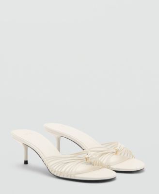 MANGO - Women's Straps Heeled Sandals