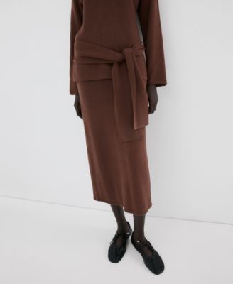 MANGO - Women's Opening Pencil Skirt