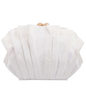 Nina - Reef Shell Minaudiere Small Clutch Bag