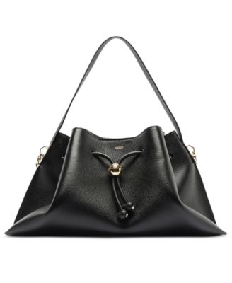 Arezzo - Alba Small Snap-Button Shoulder Bag