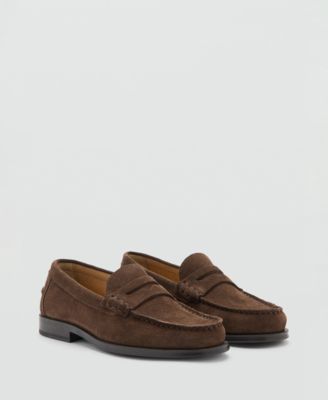 MANGO - Men's Split Leather Moccasins