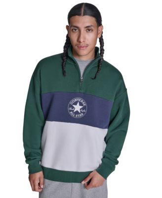 Converse - Men's Regular Fit Collared Neck Sweatshirt