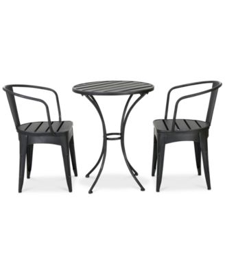Noble House - Ronen 3-Pc Bistro Set, Direct Ship