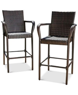 Noble House - Dyxon 2-Pc. Barstool Set, Direct Ship