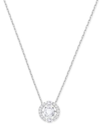Swarovski - Floating Crystal Pendant Necklace