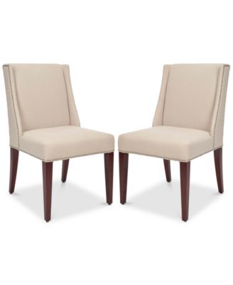Safavieh - Danen Set of 2 Arm Chairs, Quick Ship