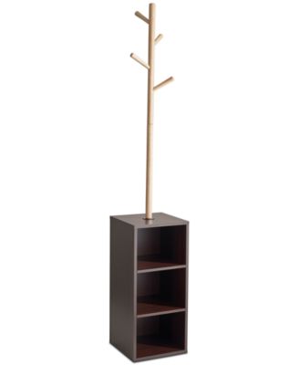 Adesso - Hutch Storage Coat Rack