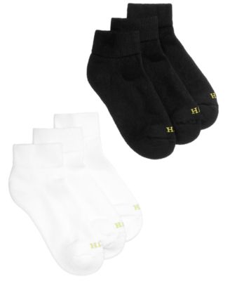 Hue - HUE Quarter Top 6 Pack Socks