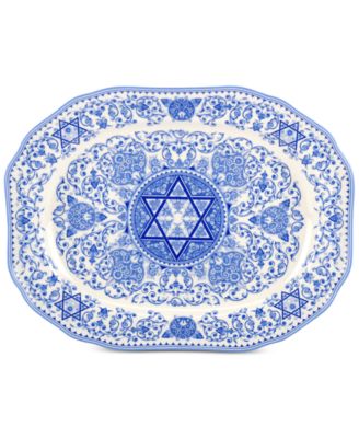 Hanukkah Oval Platter image