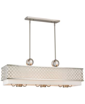 Livex - Arabesque 6-Light Linear Chandelier