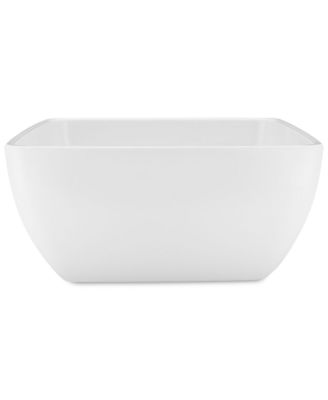 Q Squared - Diamond Square 10.5" Melamine Serving Bowl