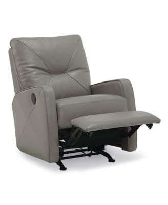 Furniture - Finchley Leather Power Rocker Recliner