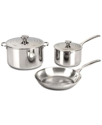 Le Creuset - 5-Pc. Stainless Steel Cookware Set